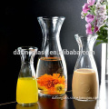 16oz/500ml wide mouth glass ice tea bottle glass juice bottle use for juice bar